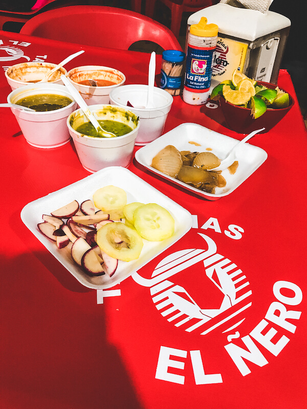 El ñero is one of the best places to eat in Playa del Carmen